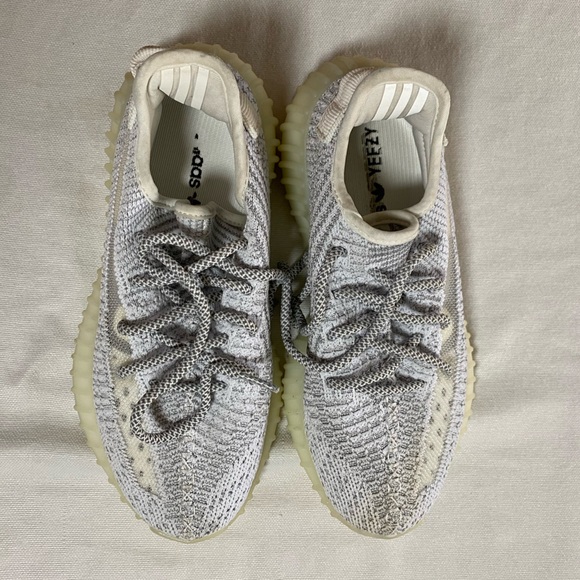 Adidas Yeezy Boost 350 V2 Static Non-Reflective Size 5 Men Male - Picture 5 of 7